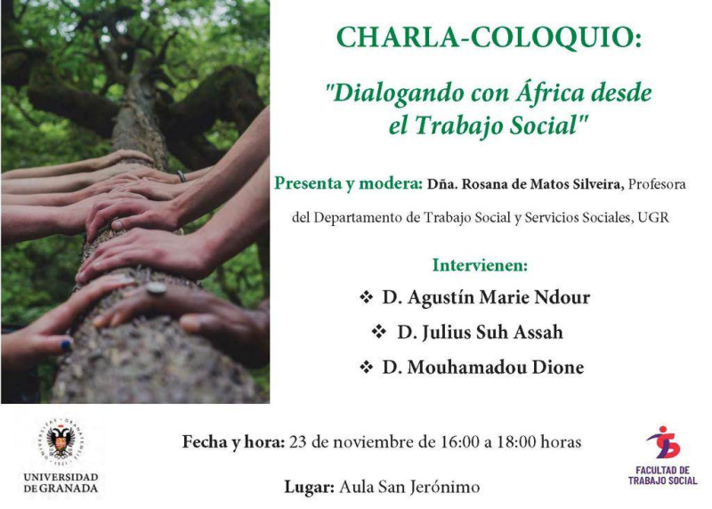 Charla-coloquio Dialogando con África desde el Trabajo Social