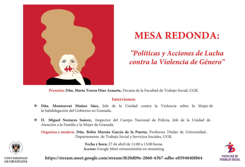 Mesa redonda Cartel de la mesa redonda