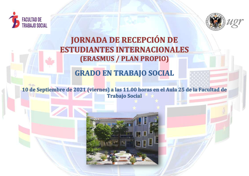 Jornada de Recepción de Estudiantes Internacionales (Curso 2021-2022) Jornada de Recepción de Estudiantes Internacionales (Curso 2021-2022)